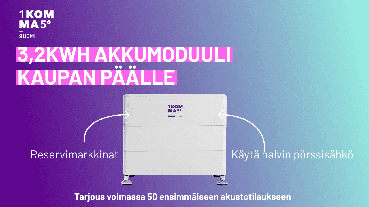 SOLCELLSPAKET FRÅN 1KOMMA5°