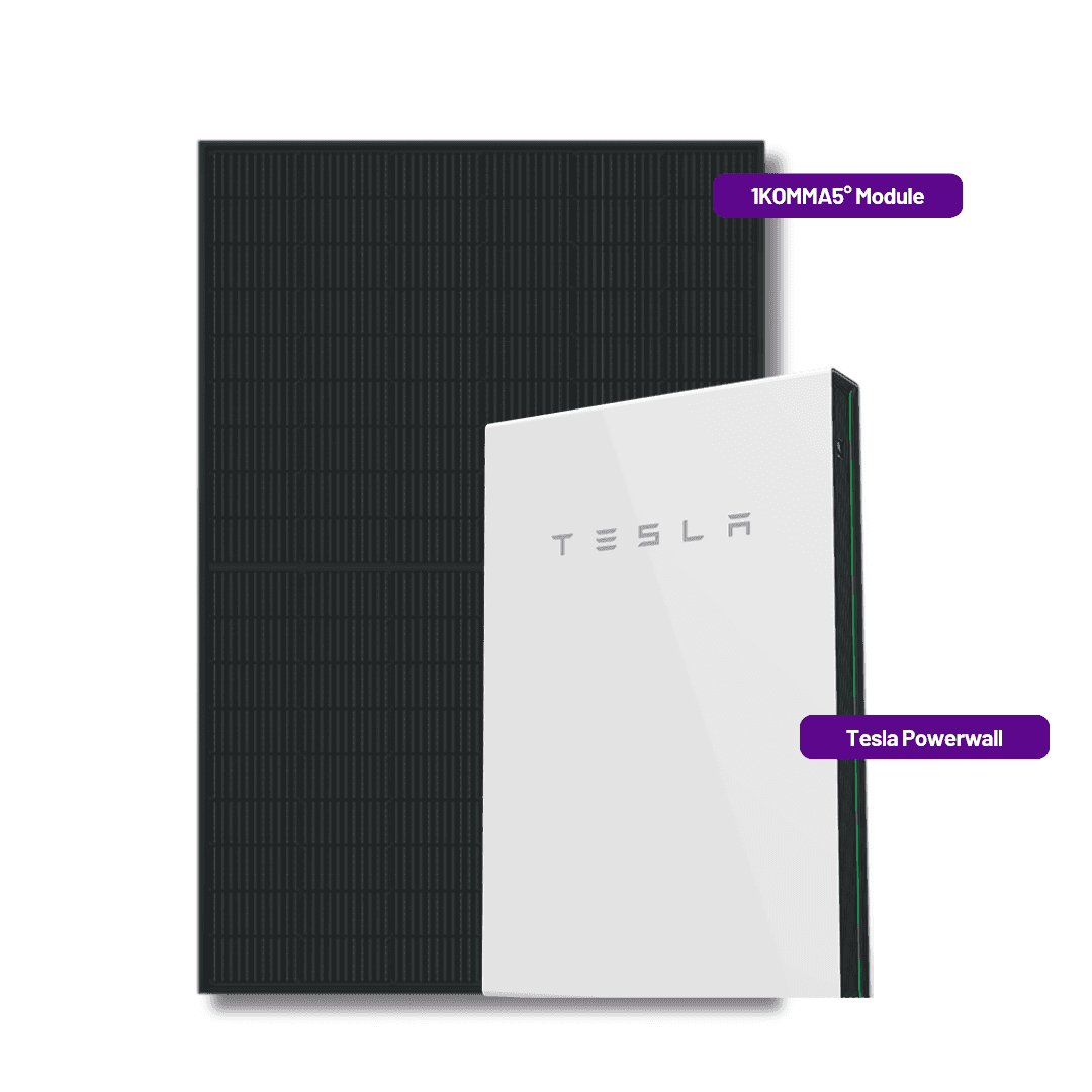 Tesla Powerwall with 1komma5 and Sungrow