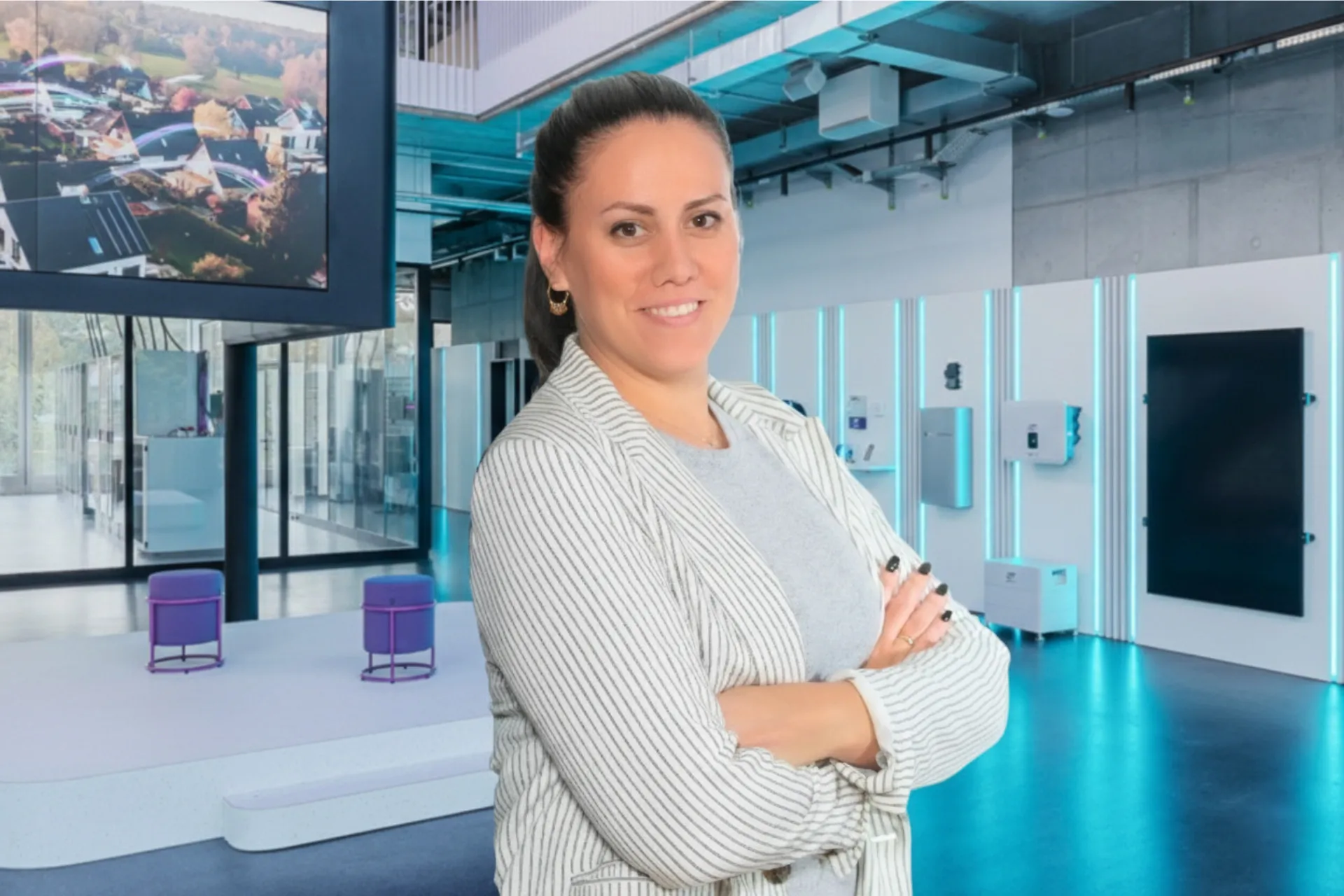 Mariana Sánchez COO y cofundadora de 1KOMMA5° España en el TechLab de 1KOMMA5°