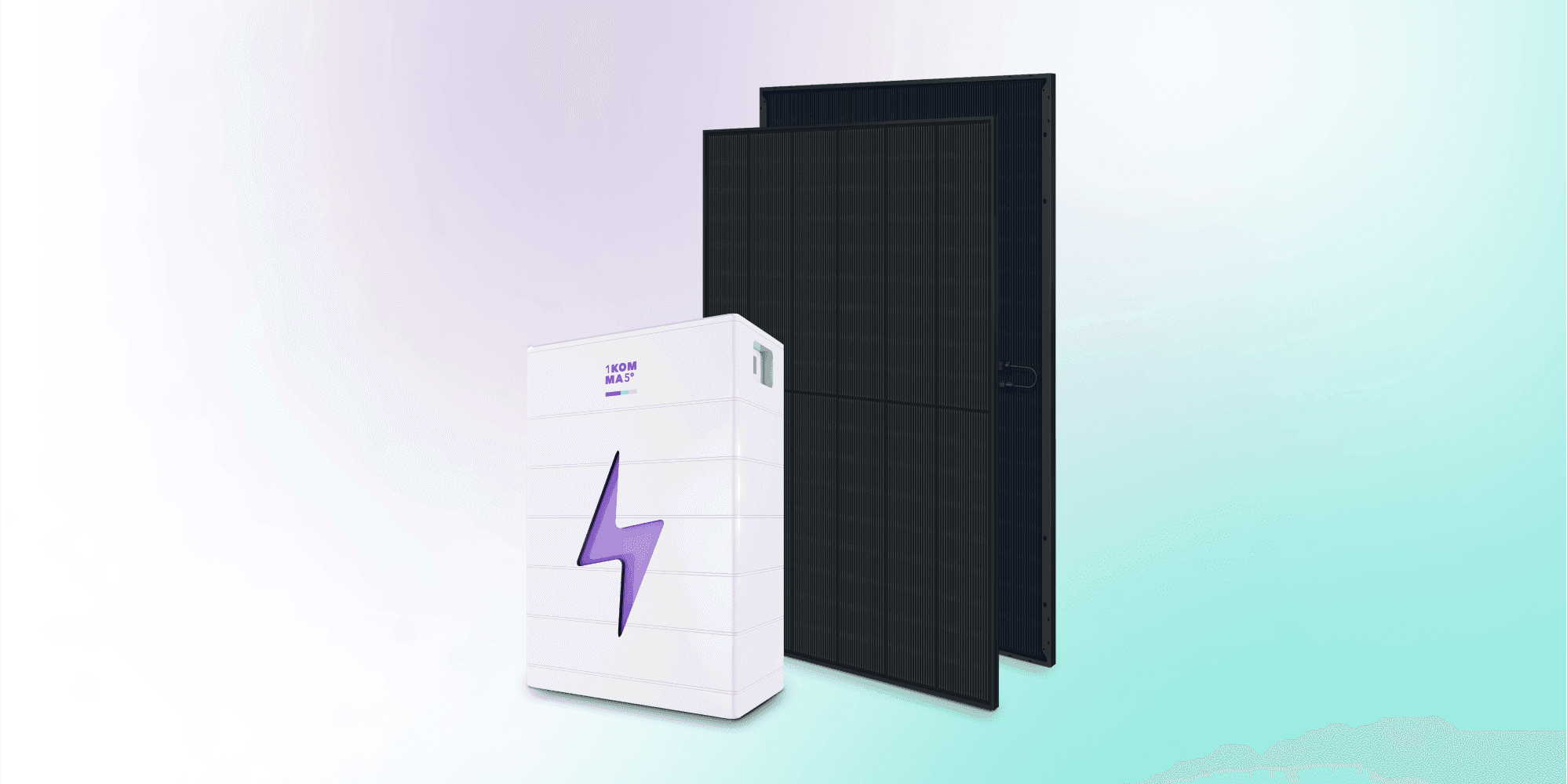 Solarmodul mit Stomspeicher