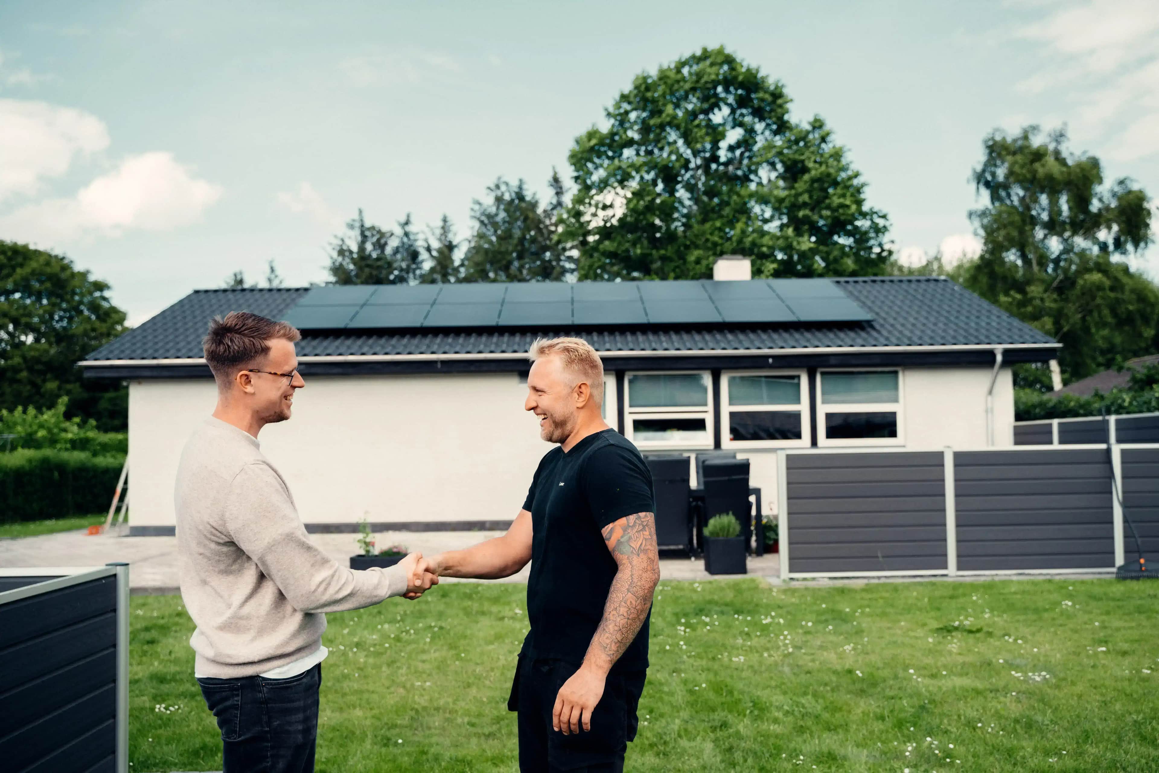 Byta tak och installera solceller